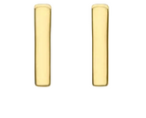 9K YG MINI INITIAL 'I' STUD E/R